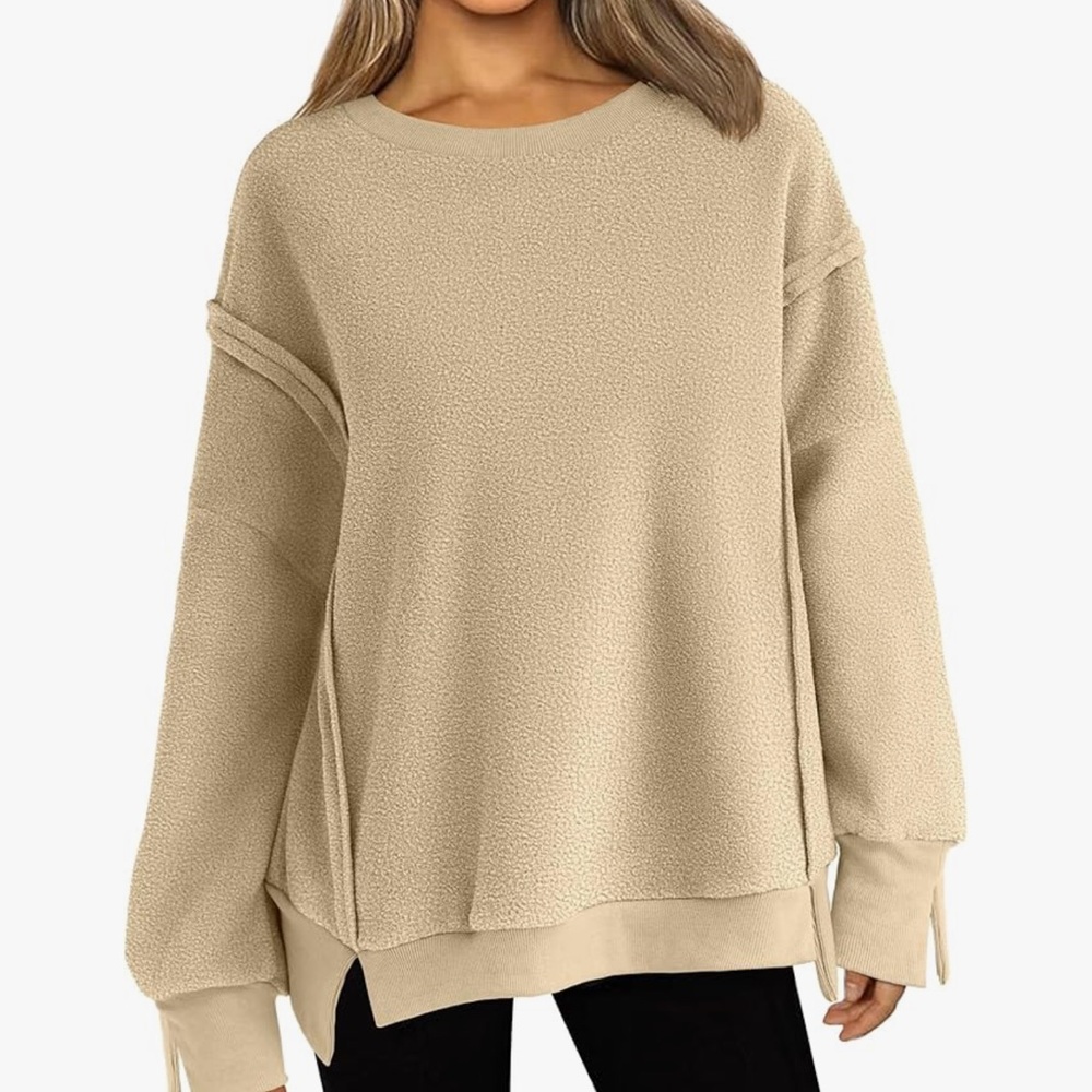 Cozy Beige Women's fleece